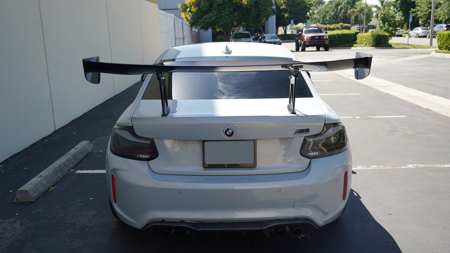 APR BMW F87 M2 GTC300 Carbon Fiber Adjustable Wing 2016-2021