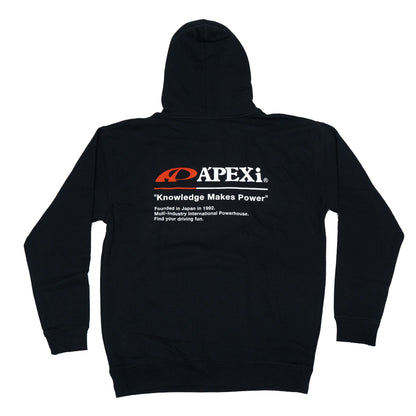 A'PEXi Hoodie - Classic Knowledge Makes Power - Black *Discontinued