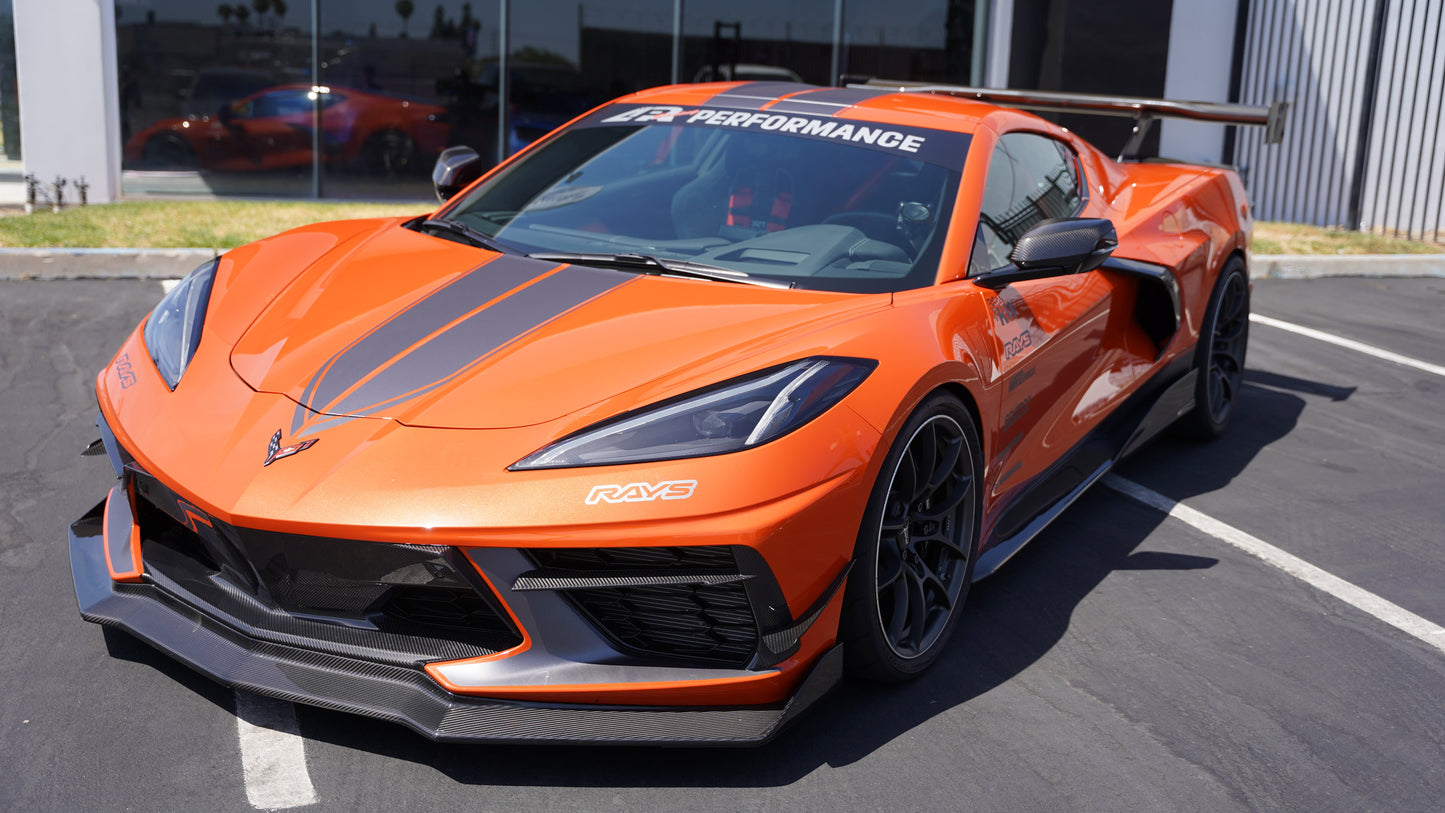 APR Chevrolet Corvette C8 Carbon Fiber Front Airdam/ Lip