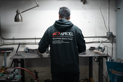 A'PEXi Hoodie - Classic Knowledge Makes Power - Black *Discontinued