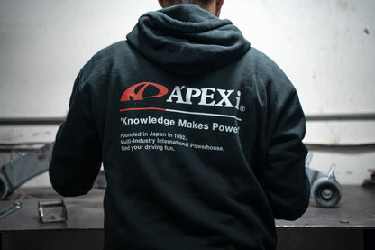 A'PEXi Hoodie - Classic Knowledge Makes Power - Black *Discontinued