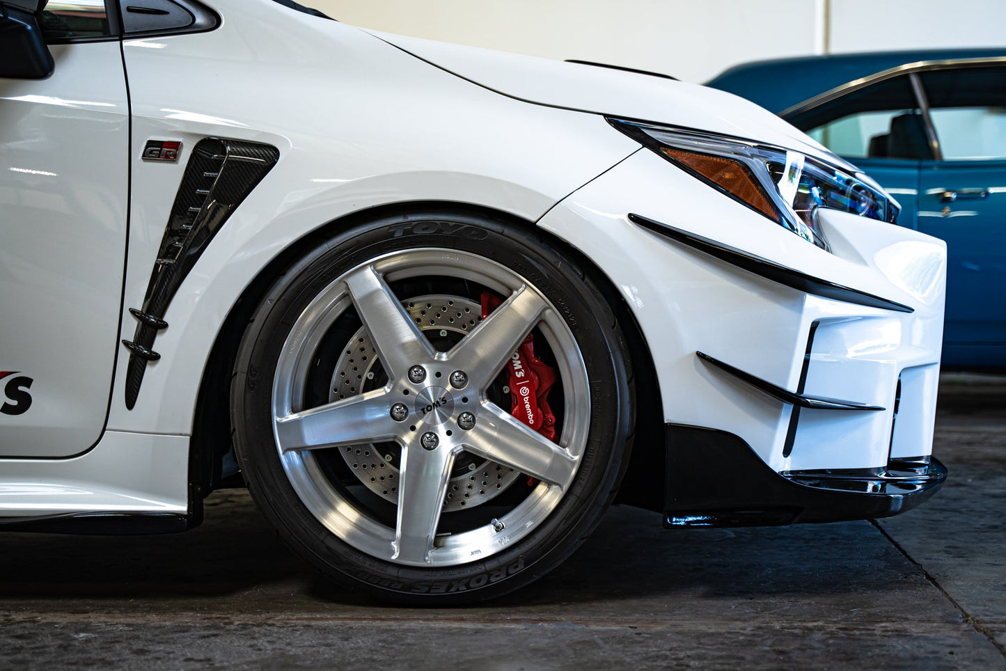 TOM'S Racing TOM'S x BREMBO Brake Kit - Toyota GR Corolla (2023+) ** Special Order **