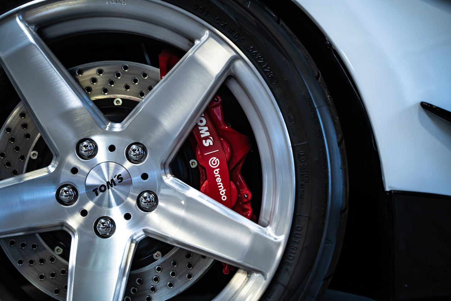 TOM'S Racing TOM'S x BREMBO Brake Kit - Toyota GR Corolla (2023+) ** Special Order **