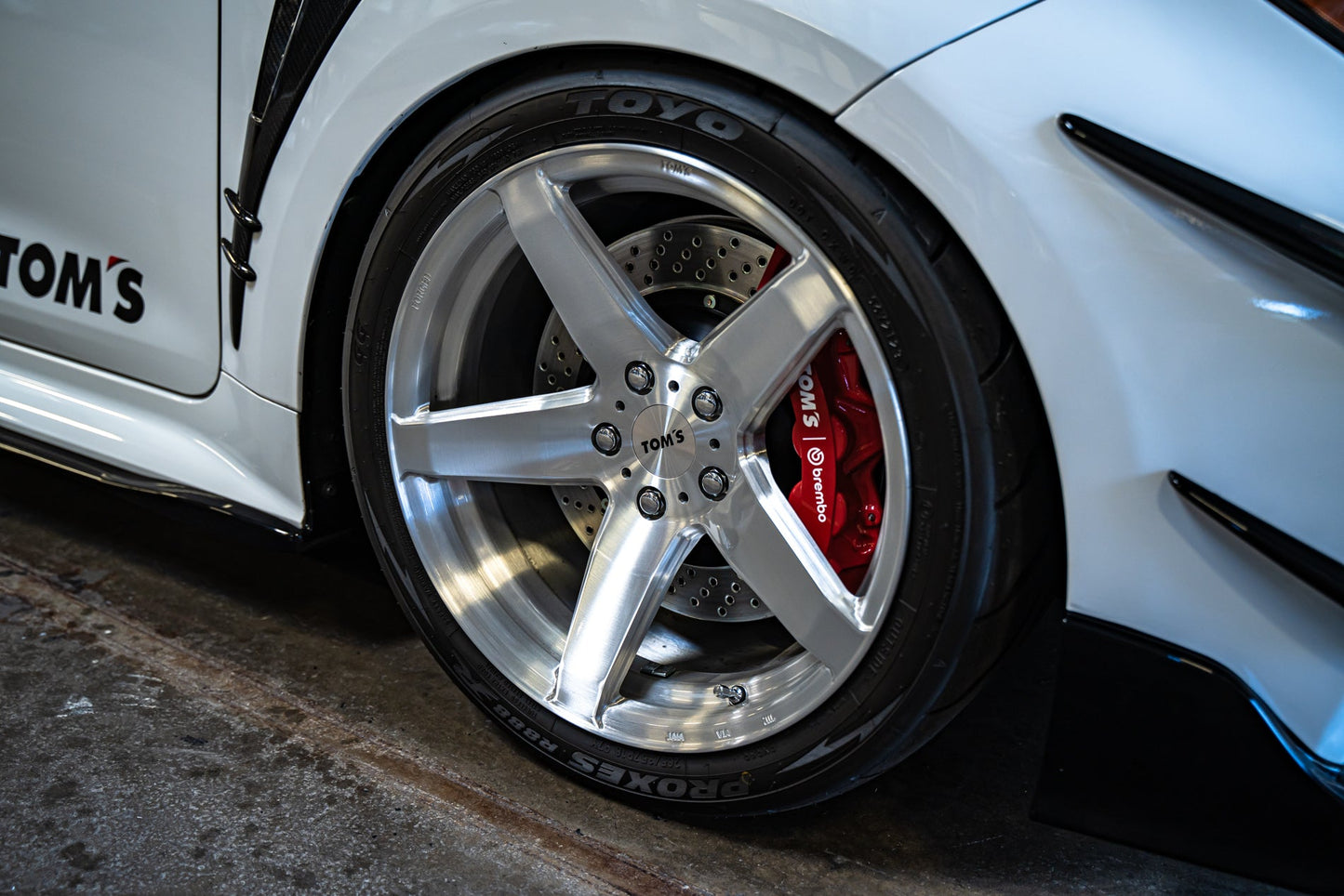 TOM'S Racing TOM'S x BREMBO Brake Kit - Toyota GR Corolla (2023+) ** Special Order **