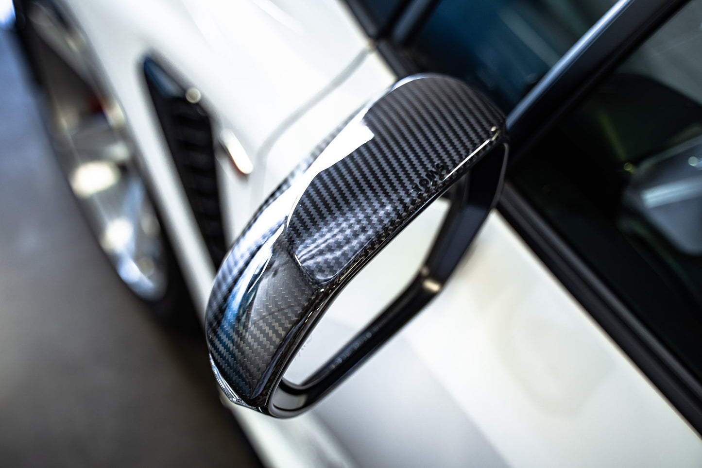 TOM'S Racing Carbon Fiber Mirror Covers - Toyota GR Corolla [2023+] / Toyota Corolla Hatchback [2019+]