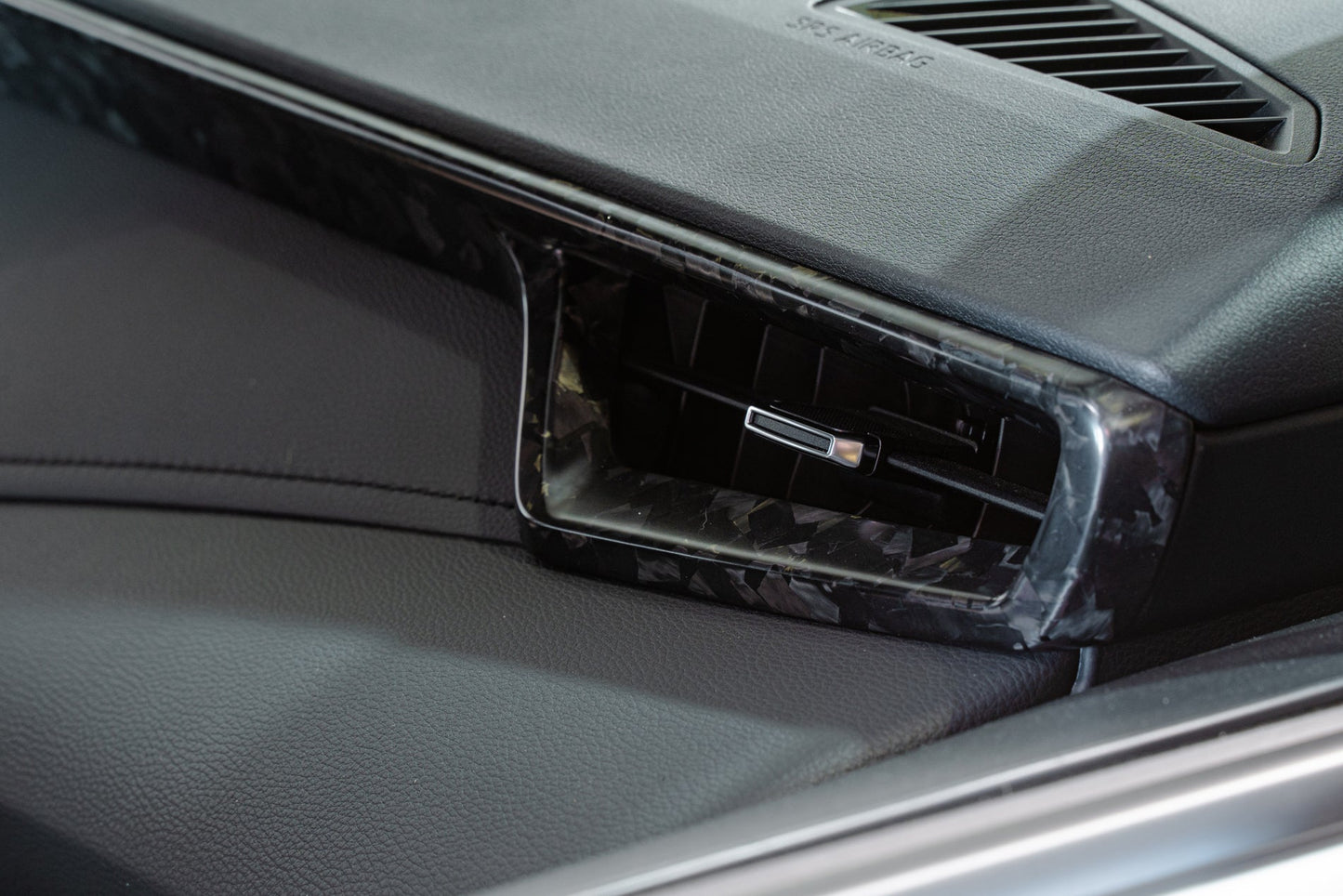 TOM'S Racing Forged Carbon Front Air Vent Panel Cover (LHD)- Toyota GR Corolla [2023+]