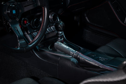 TOM'S Racing Aluminum Side Brake Grip [LHD] for Toyota GR86 / Subaru BRZ (2022+) & Toyota 86 / Scion FRS / Subaru BRZ (13~20)