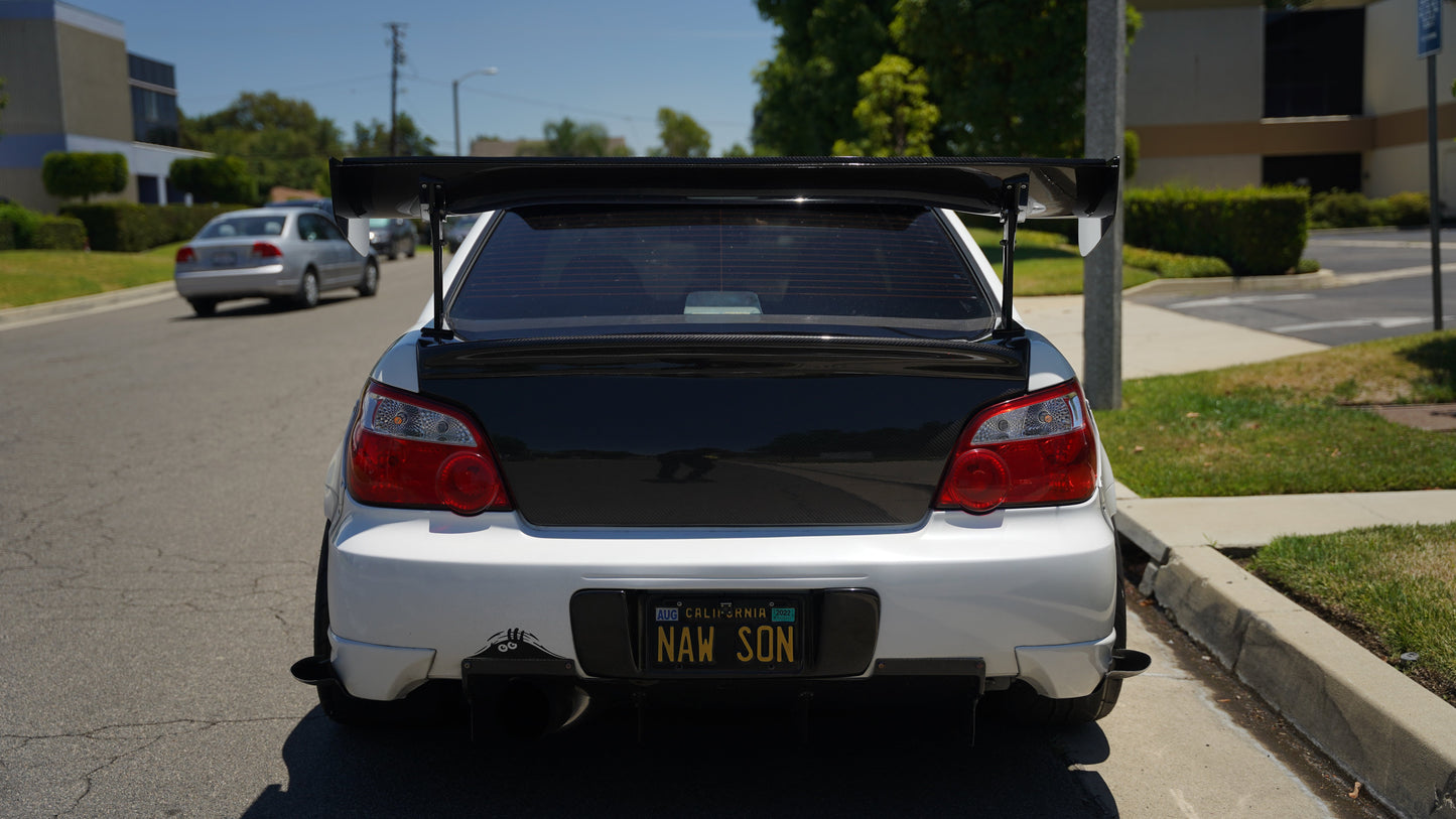 APR Carbon Fiber Subaru Impreza WRX/ STI License Plate Frame 2004-2007