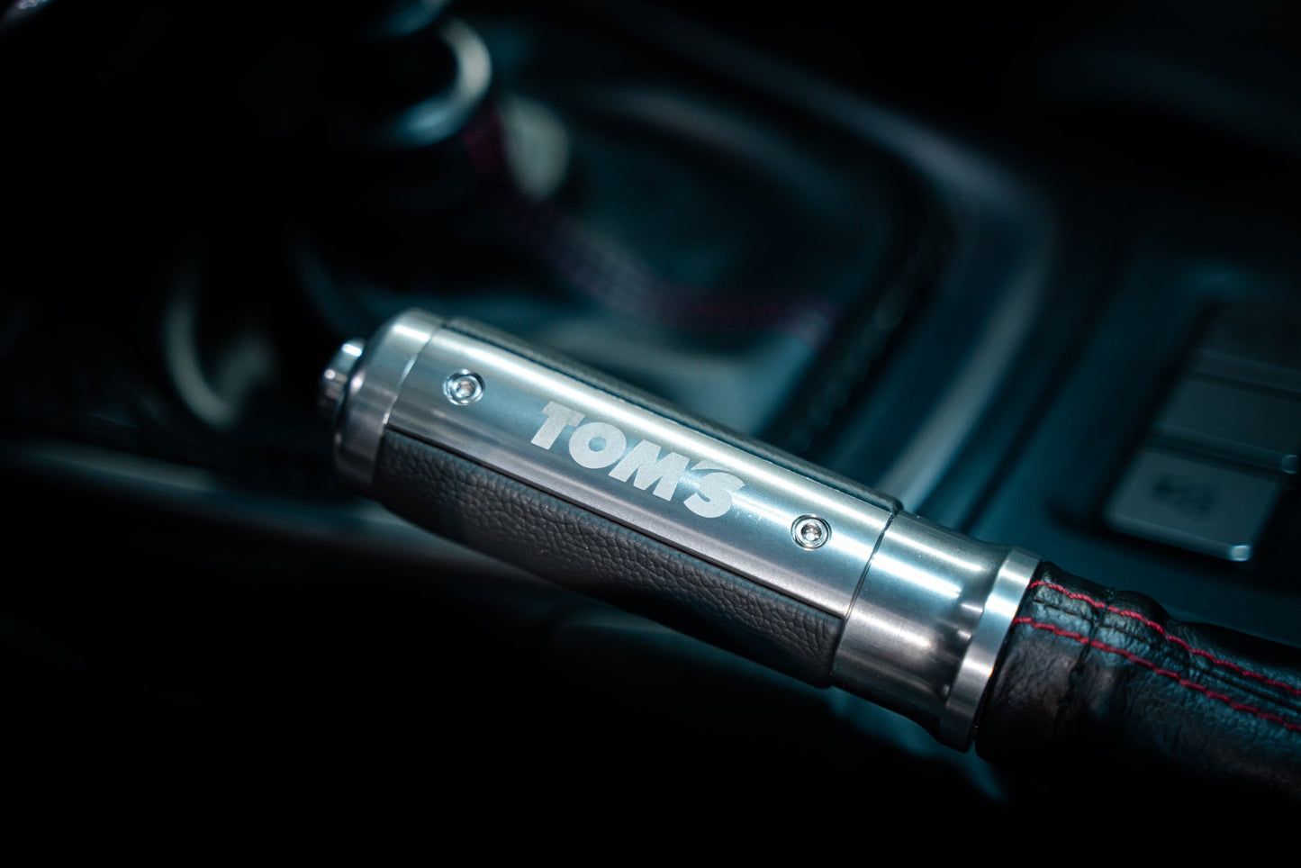 TOM'S Racing Aluminum Side Brake Grip [LHD] for Toyota GR86 / Subaru BRZ (2022+) & Toyota 86 / Scion FRS / Subaru BRZ (13~20)