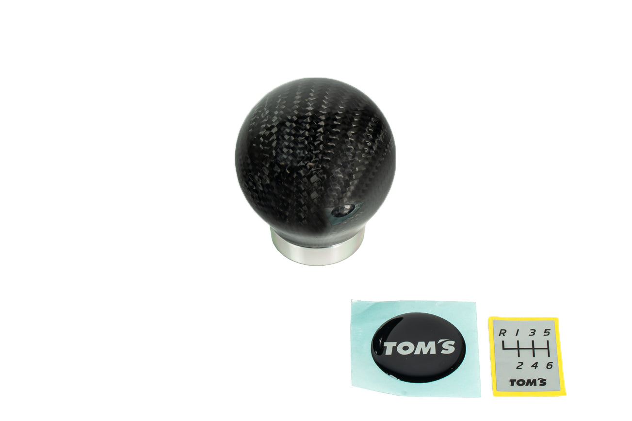 TOM'S Racing Carbon Shift Knob - Scion FRS / Toyota 86 / BRZ / GR86 (M/T)