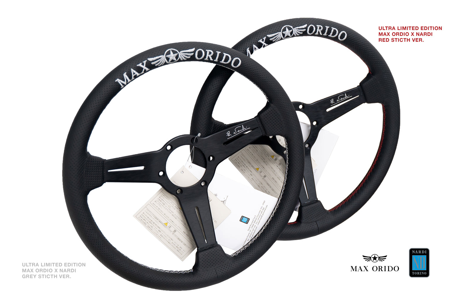 MAX ORIDO × NARDI 2021 Steering Wheel ** SOLD OUT **