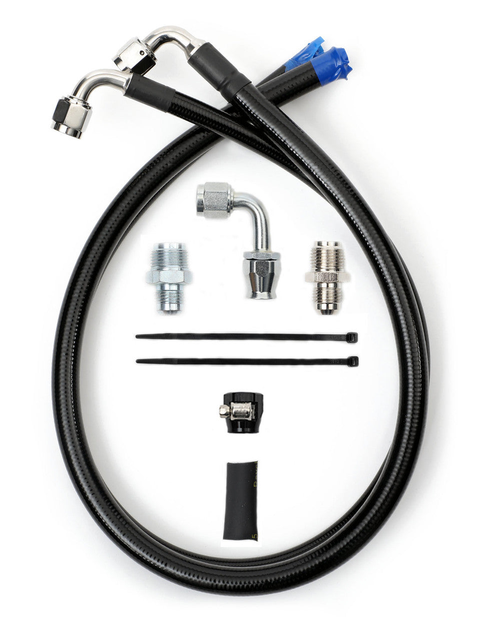 DETROIT SPEED ENGINEERING PS Hose Kit  82-Present GM Gear or R&P Fittings Hoses and Valves Hose, Line and Tubing main image