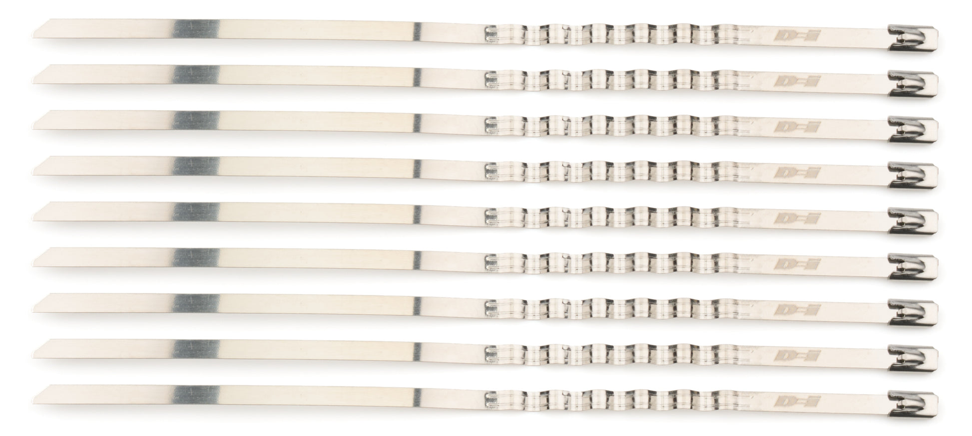 DESIGN ENGINEERING Lockjaw Locking Ties 8in Package of 9 Exhaust Heat Protection main image