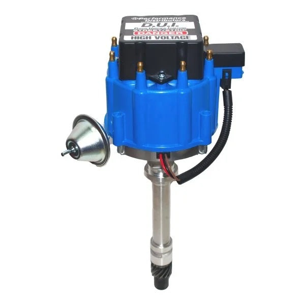 PERFORMANCE DISTRIBUTORS Distributor Street Strip Blue Cap SBC/BBC Ignitions and Electrical Distributors, Magnetos and Crank Triggers main image