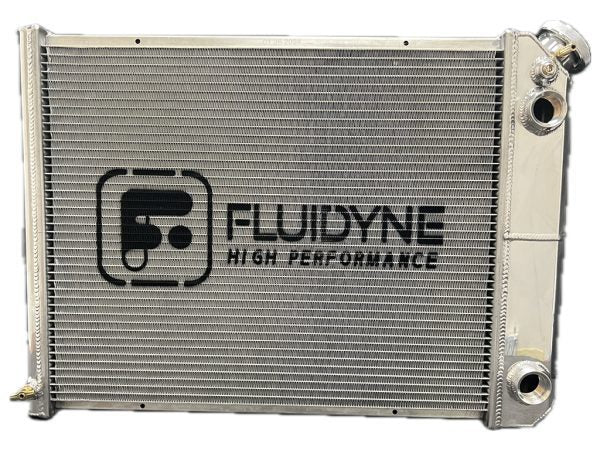 Fluidyne Radiator Mustang 79-93 Fox Body GM LS Swap Radiators Radiators main image