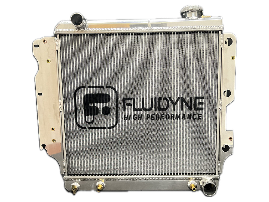 Fluidyne Radiator Jeep Wrangler 87-04 YJ LS Swap Radiators Radiators main image