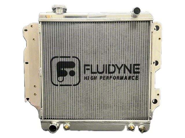 Fluidyne Radiator Jeep Wrangler 87-06 LS Swap Radiators Radiators main image