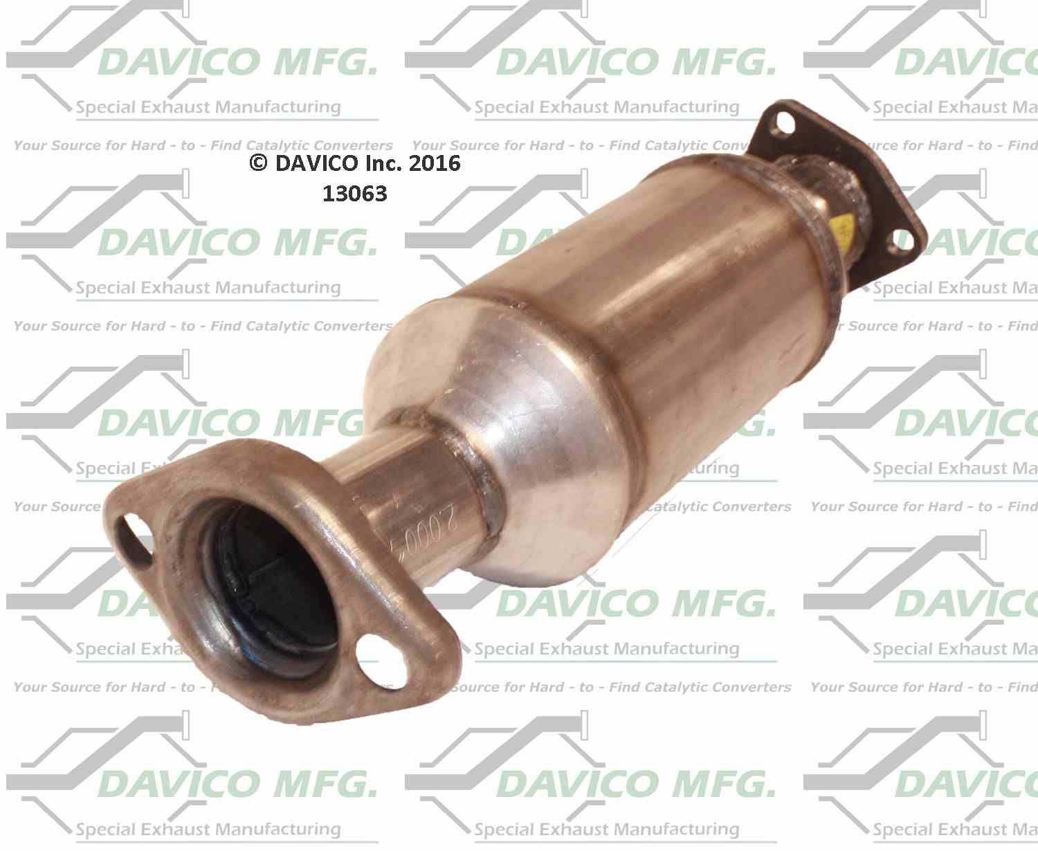 Davico Mfg Exact-Fit Catalytic Converter 13063