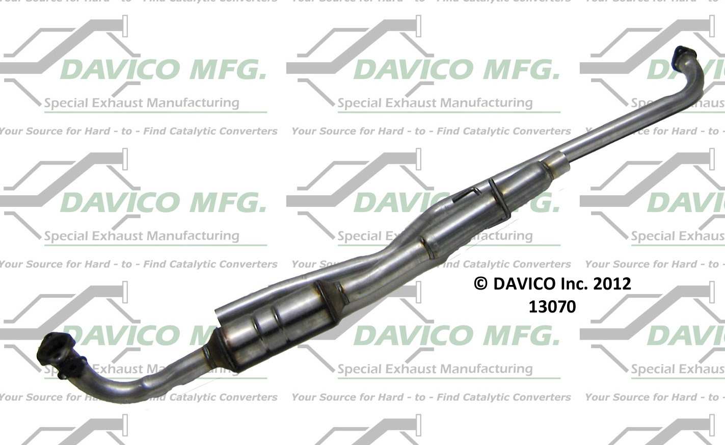 Davico Mfg Exact-Fit Catalytic Converter 13070