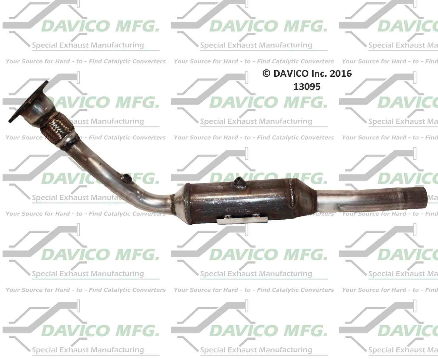 Davico Mfg Exact-Fit Catalytic Converter 13095
