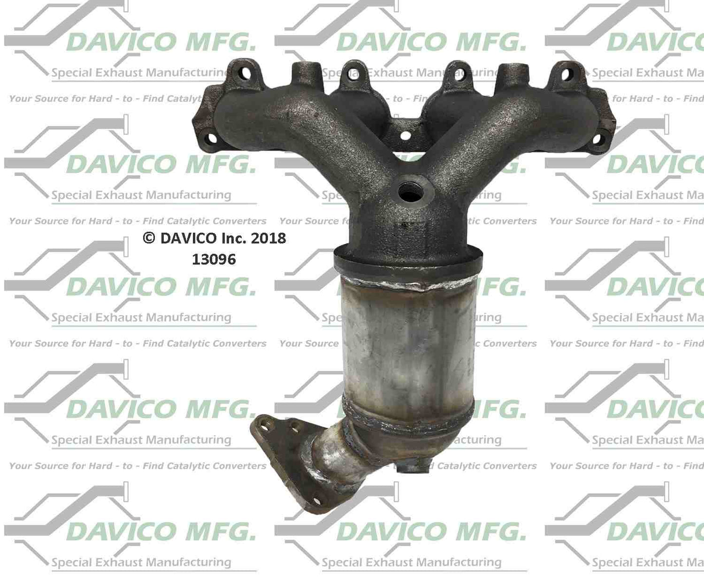 Davico Mfg Exact-Fit Catalytic Converter - Manifold 13096