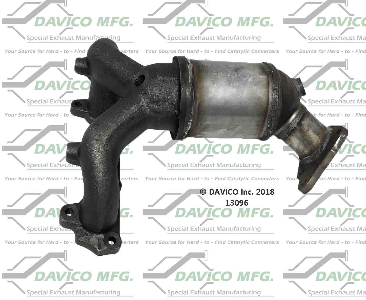 Davico Mfg Exact-Fit Catalytic Converter - Manifold 13096