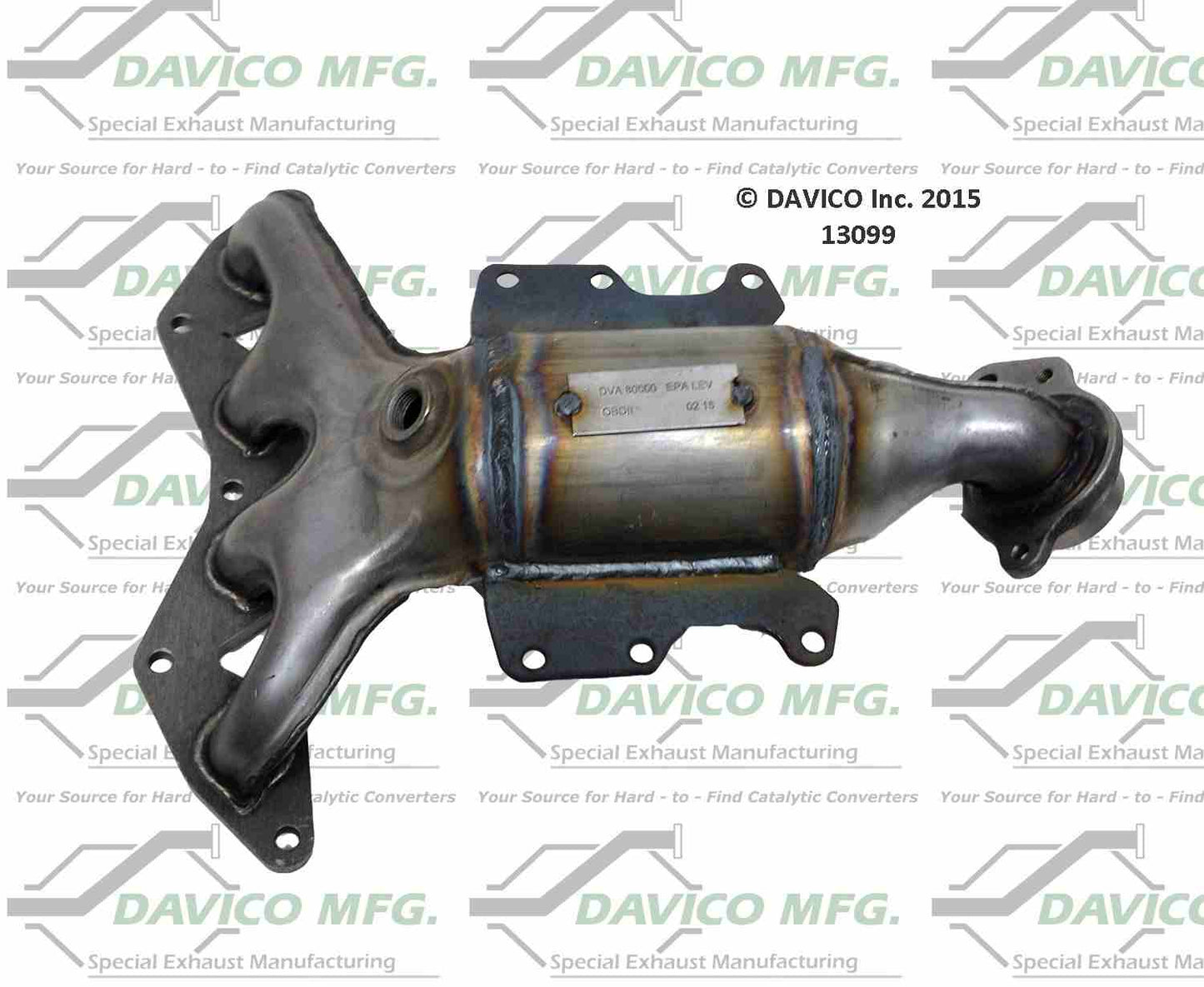 Davico Mfg Exact-Fit Catalytic Converter - Manifold 13099