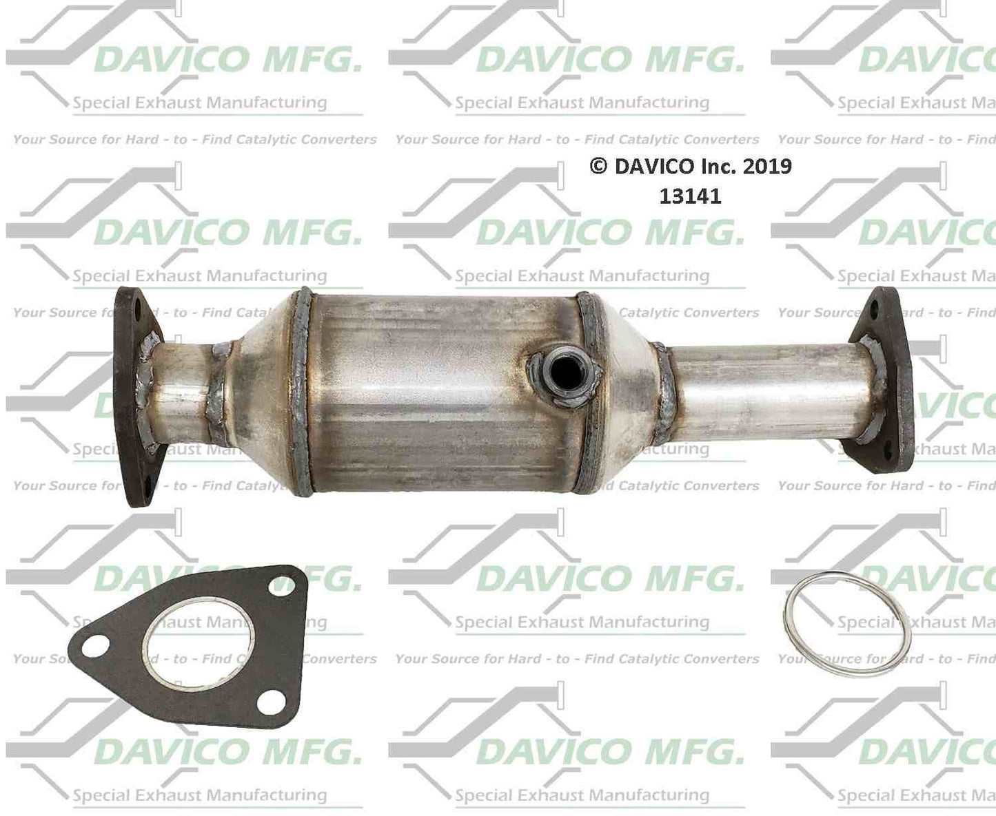 Davico Mfg Exact-Fit Catalytic Converter 13141