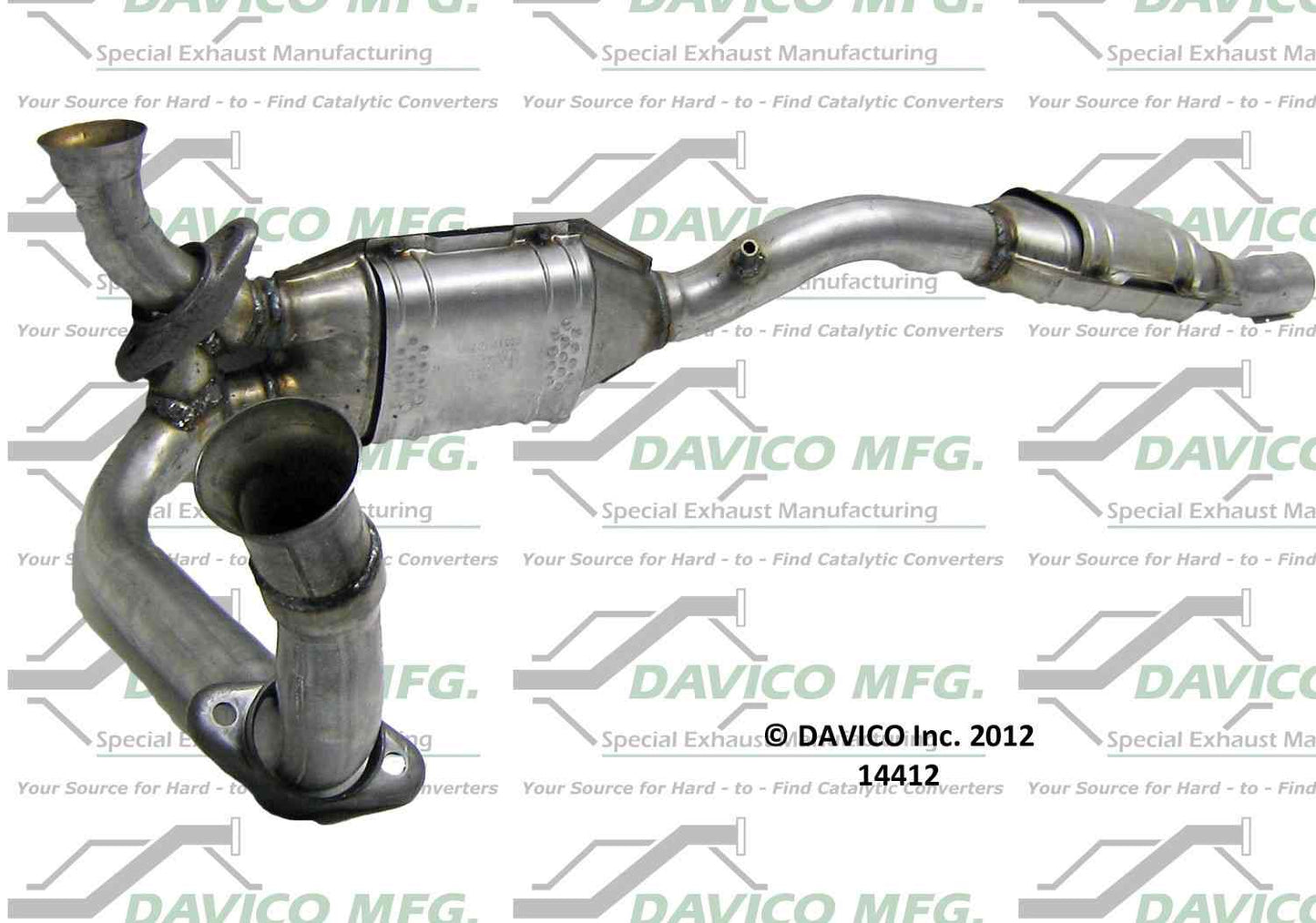 Davico Mfg Exact-Fit Catalytic Converter 14412