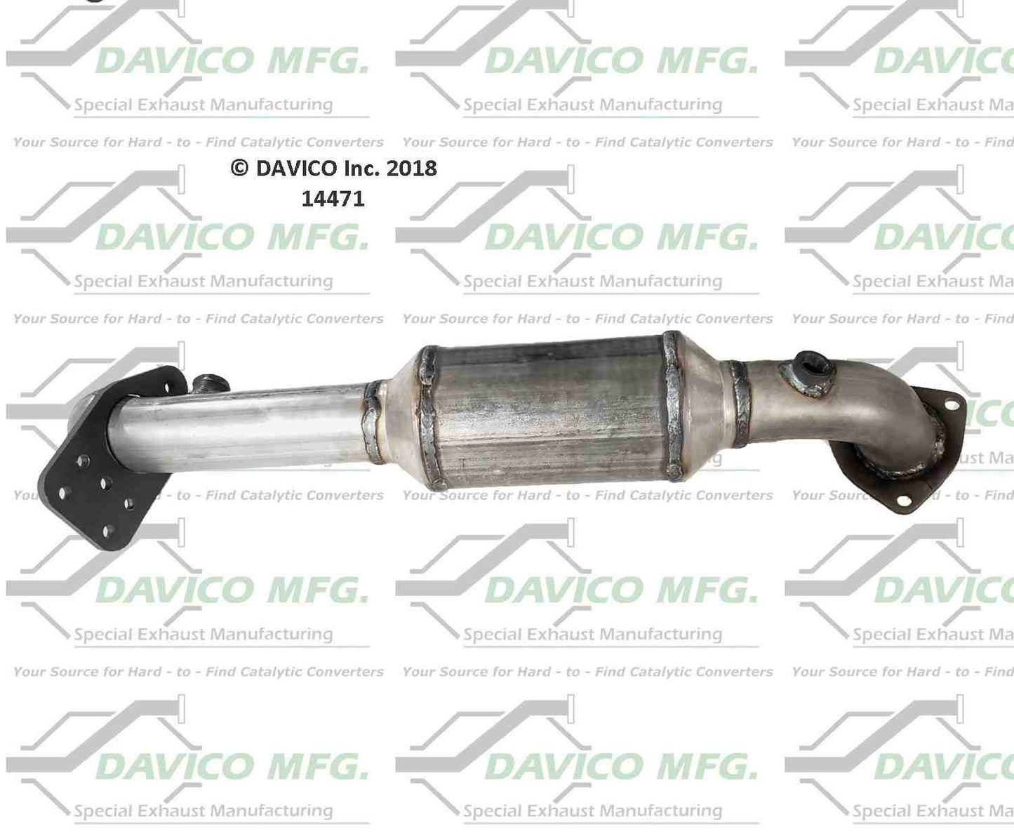 Davico Mfg Exact-Fit Catalytic Converter 14471