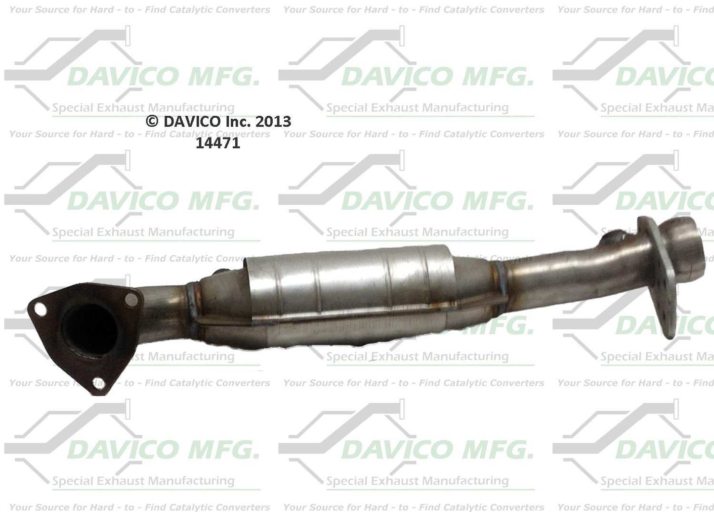Davico Mfg Exact-Fit Catalytic Converter 14471