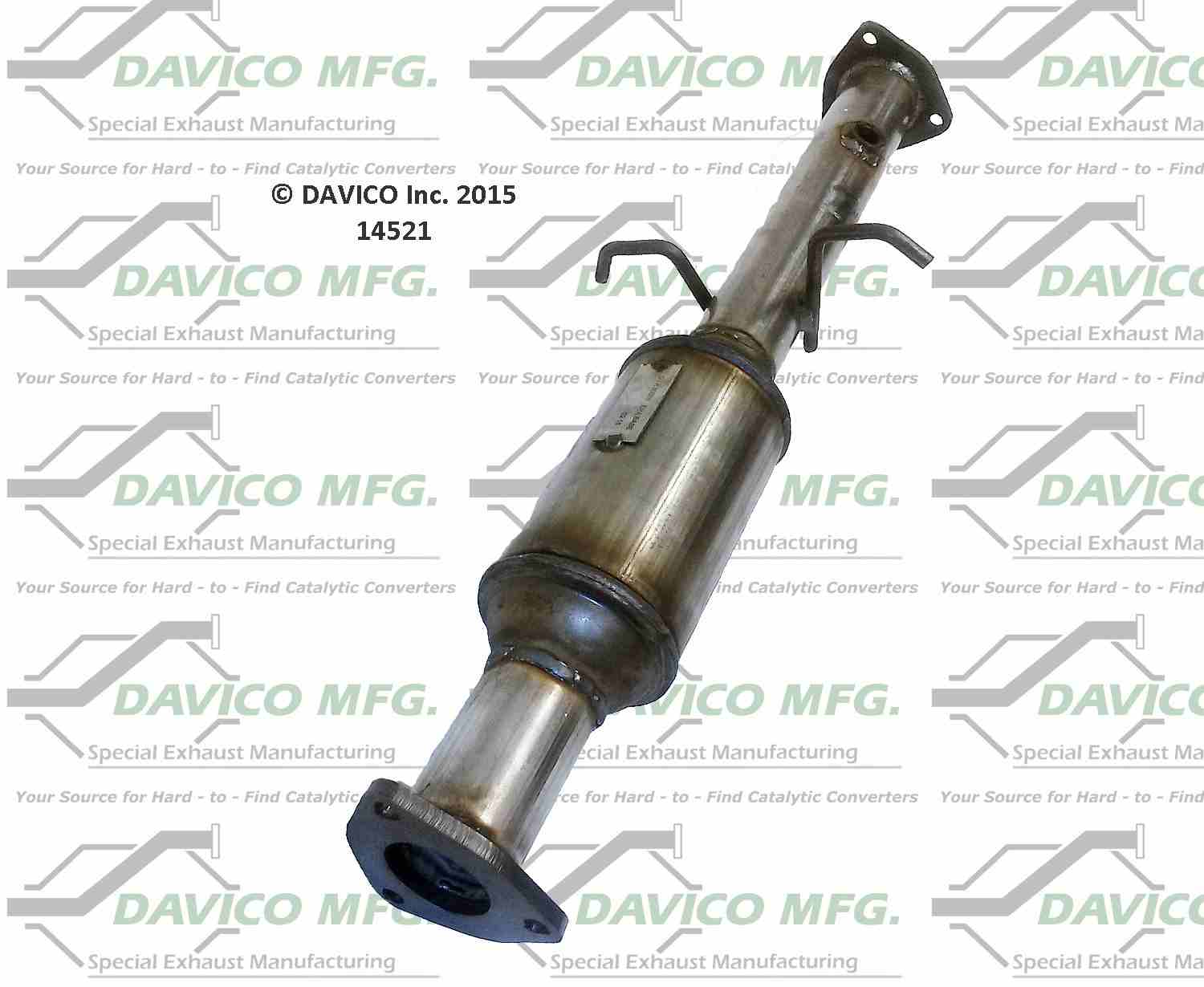 Davico Mfg Exact-Fit Catalytic Converter 14521