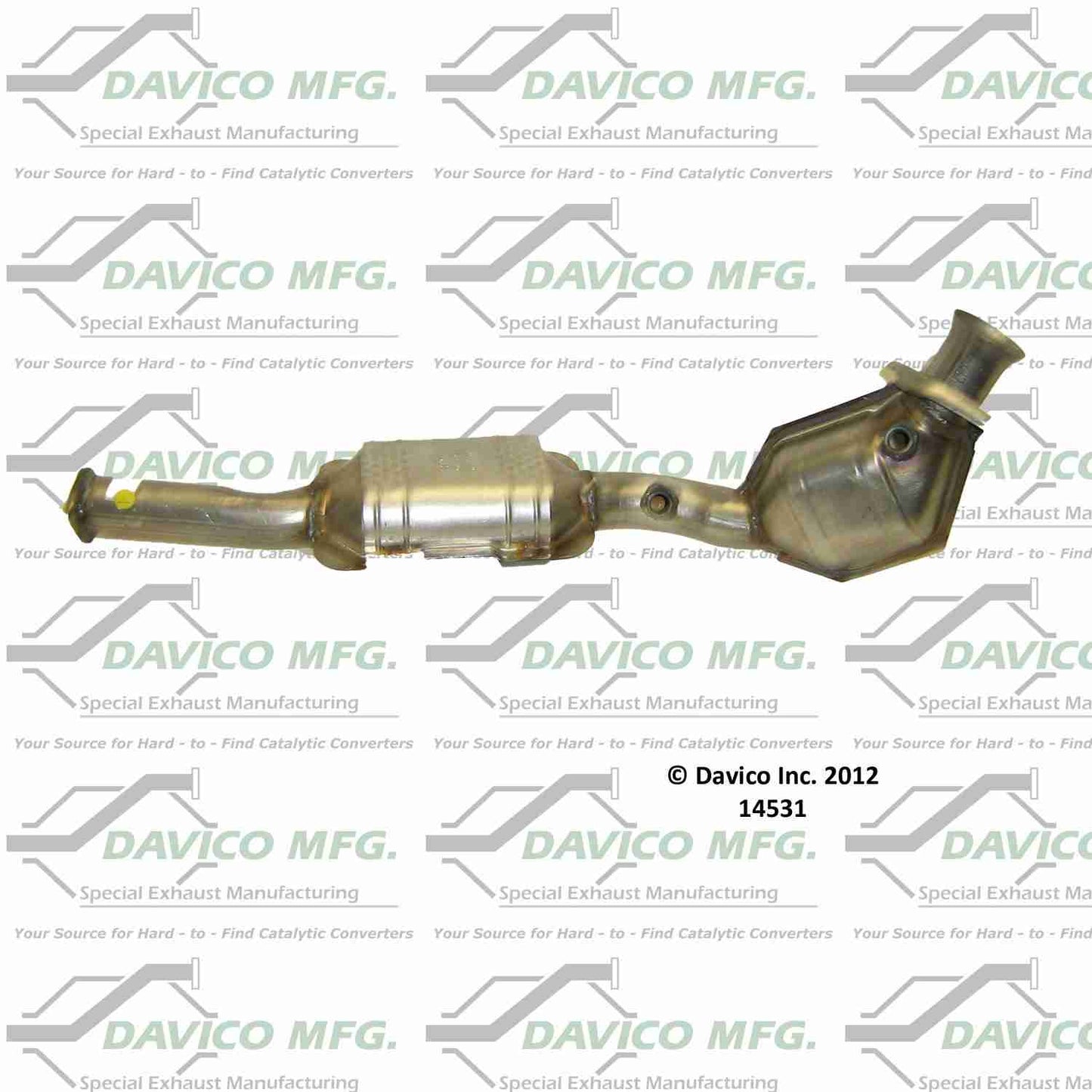 Davico Mfg Exact-Fit Catalytic Converter 14531