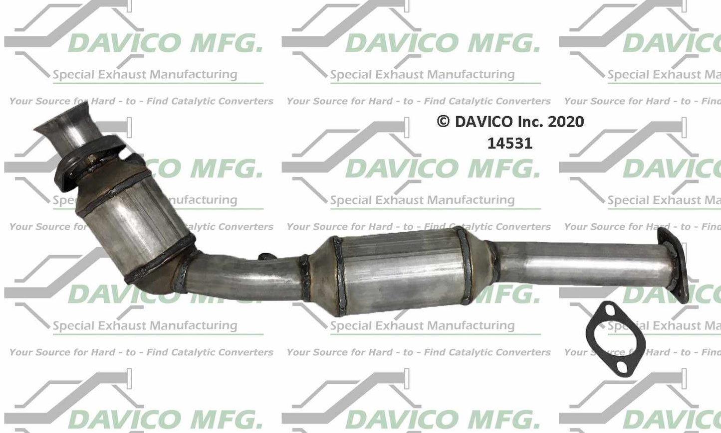 Davico Mfg Exact-Fit Catalytic Converter 14531