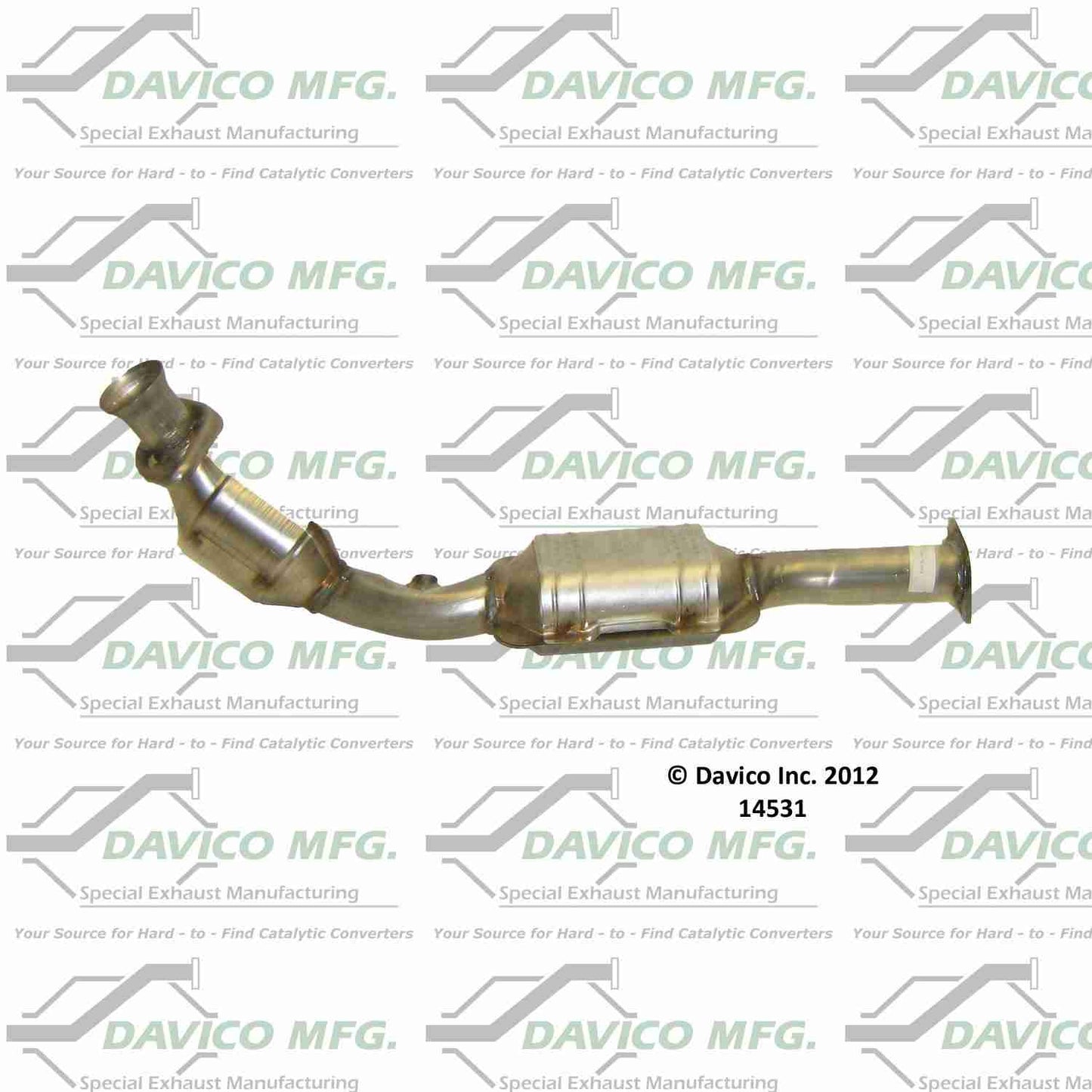 Davico Mfg Exact-Fit Catalytic Converter 14531