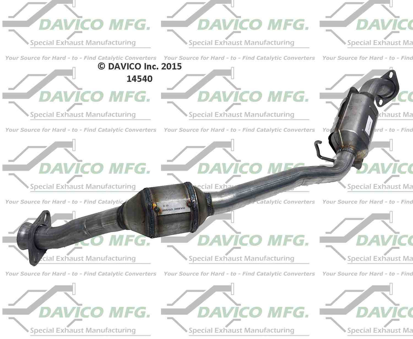 Davico Mfg Exact-Fit Catalytic Converter 14540