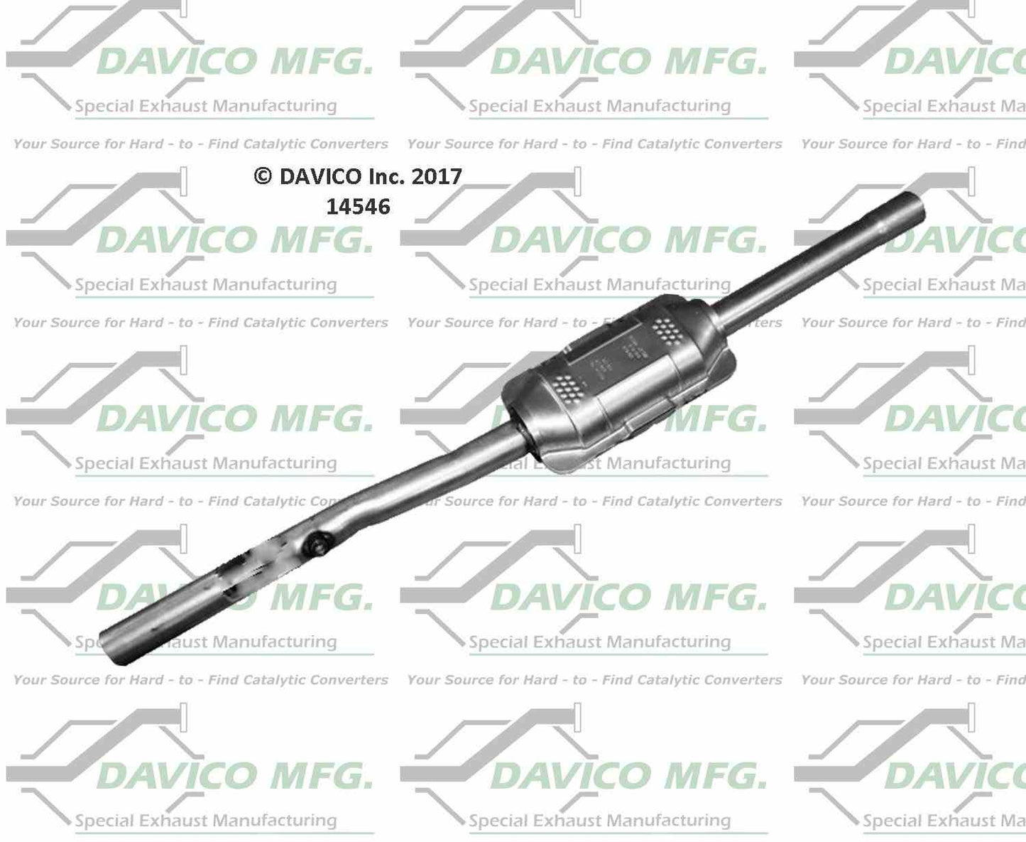 Davico Mfg Exact-Fit Catalytic Converter 14546