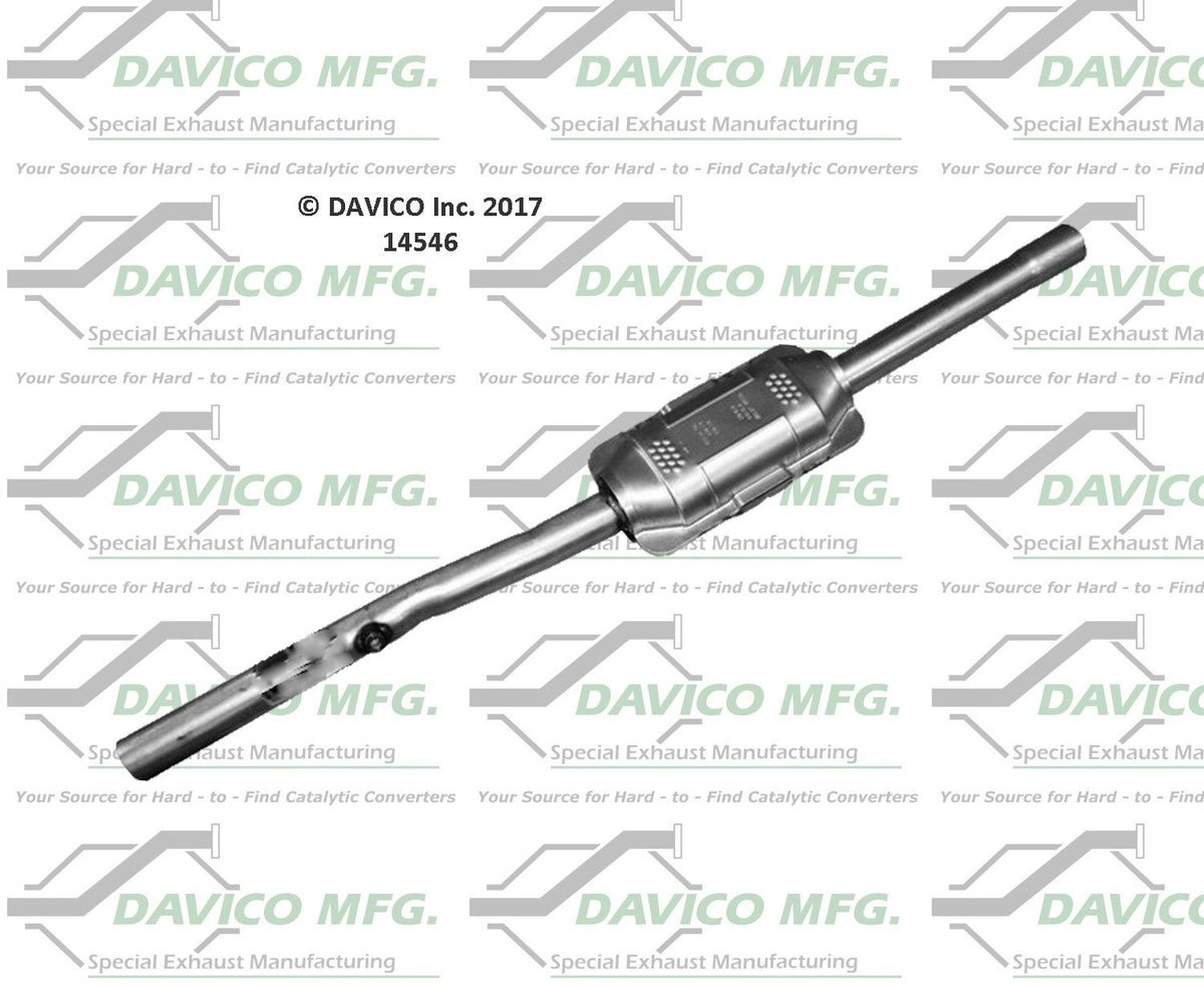 Davico Mfg Exact-Fit Catalytic Converter 14546