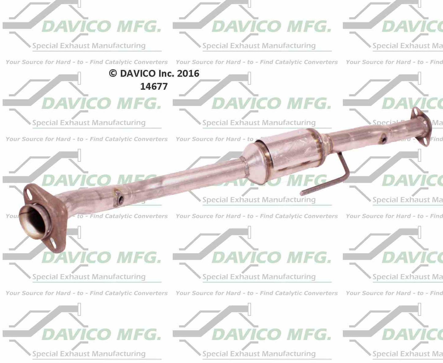 Davico Mfg Exact-Fit Catalytic Converter 14677
