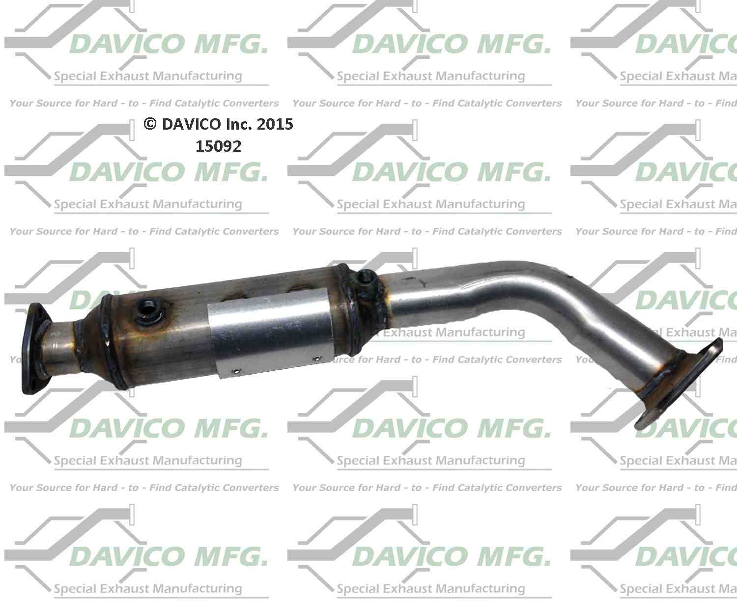 Davico Mfg Exact-Fit Catalytic Converter 15092