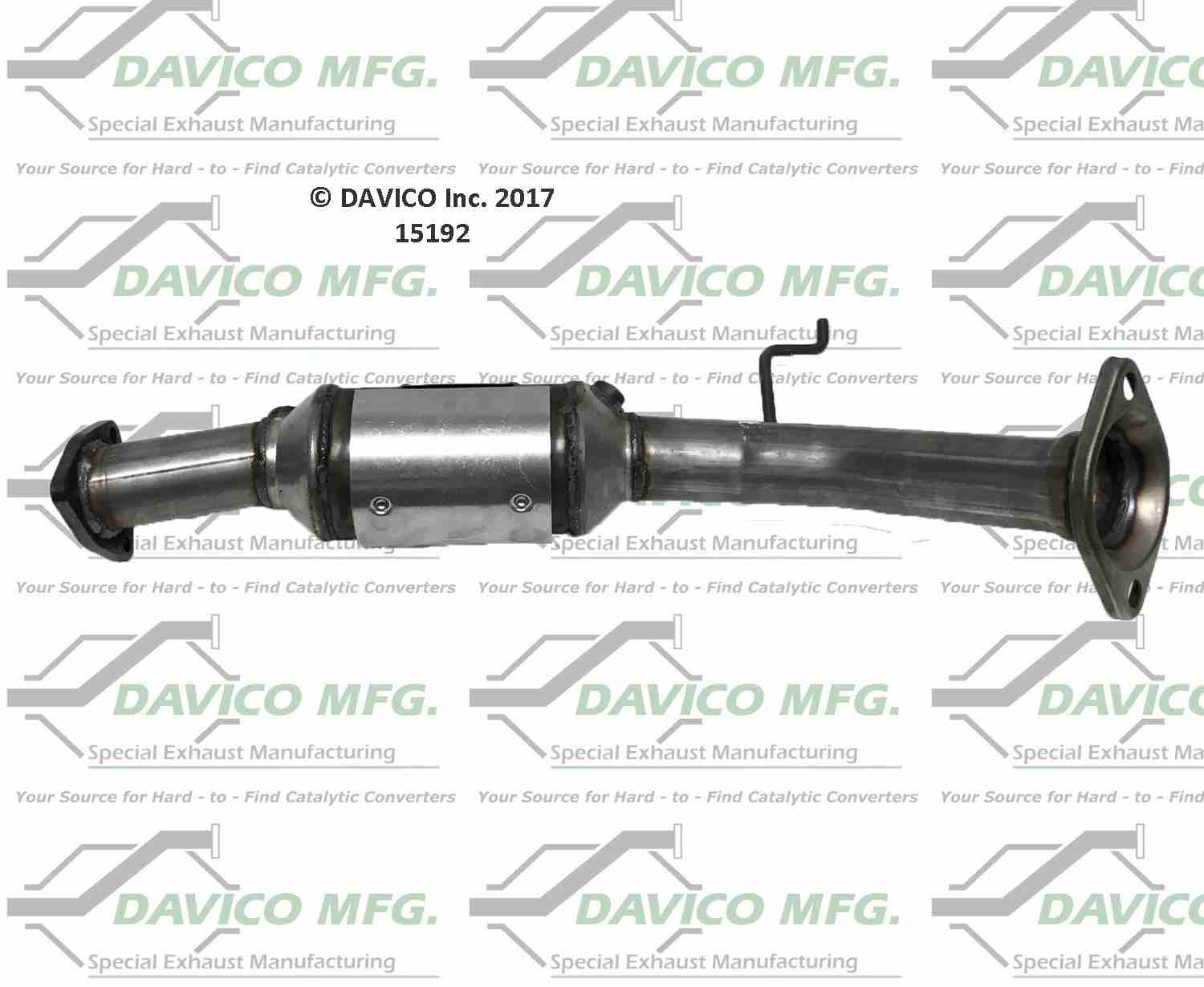 Davico Mfg Exact-Fit Catalytic Converter 15192