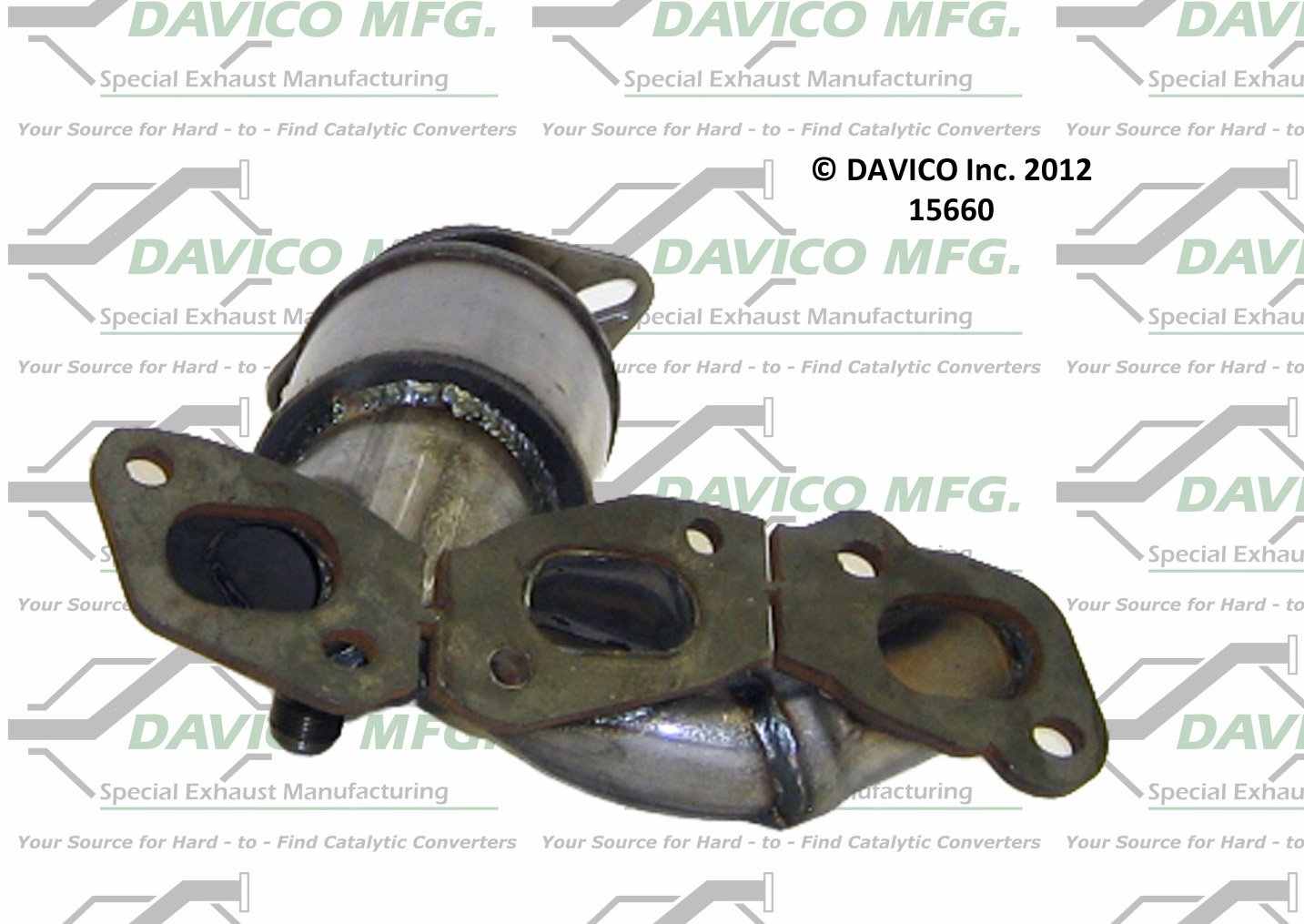 Davico Mfg Exact-Fit Catalytic Converter - Manifold 15660