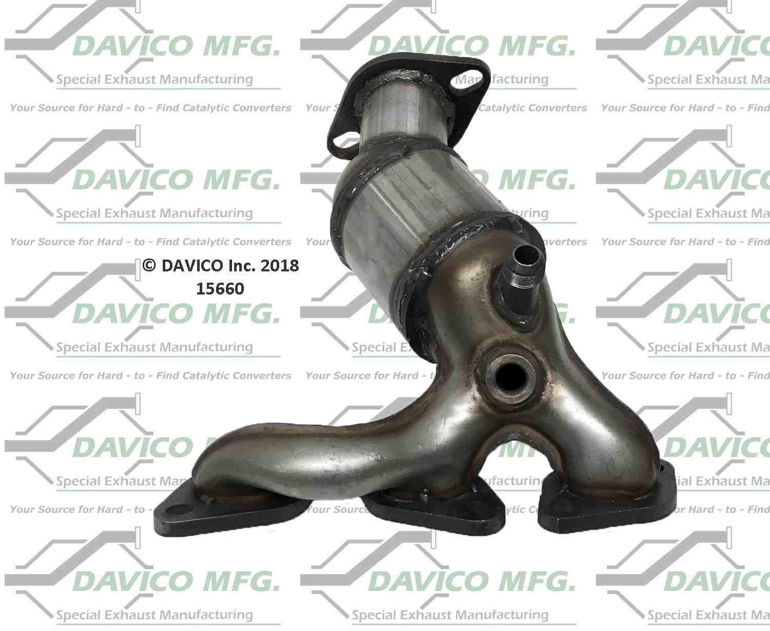 Davico Mfg Exact-Fit Catalytic Converter - Manifold 15660