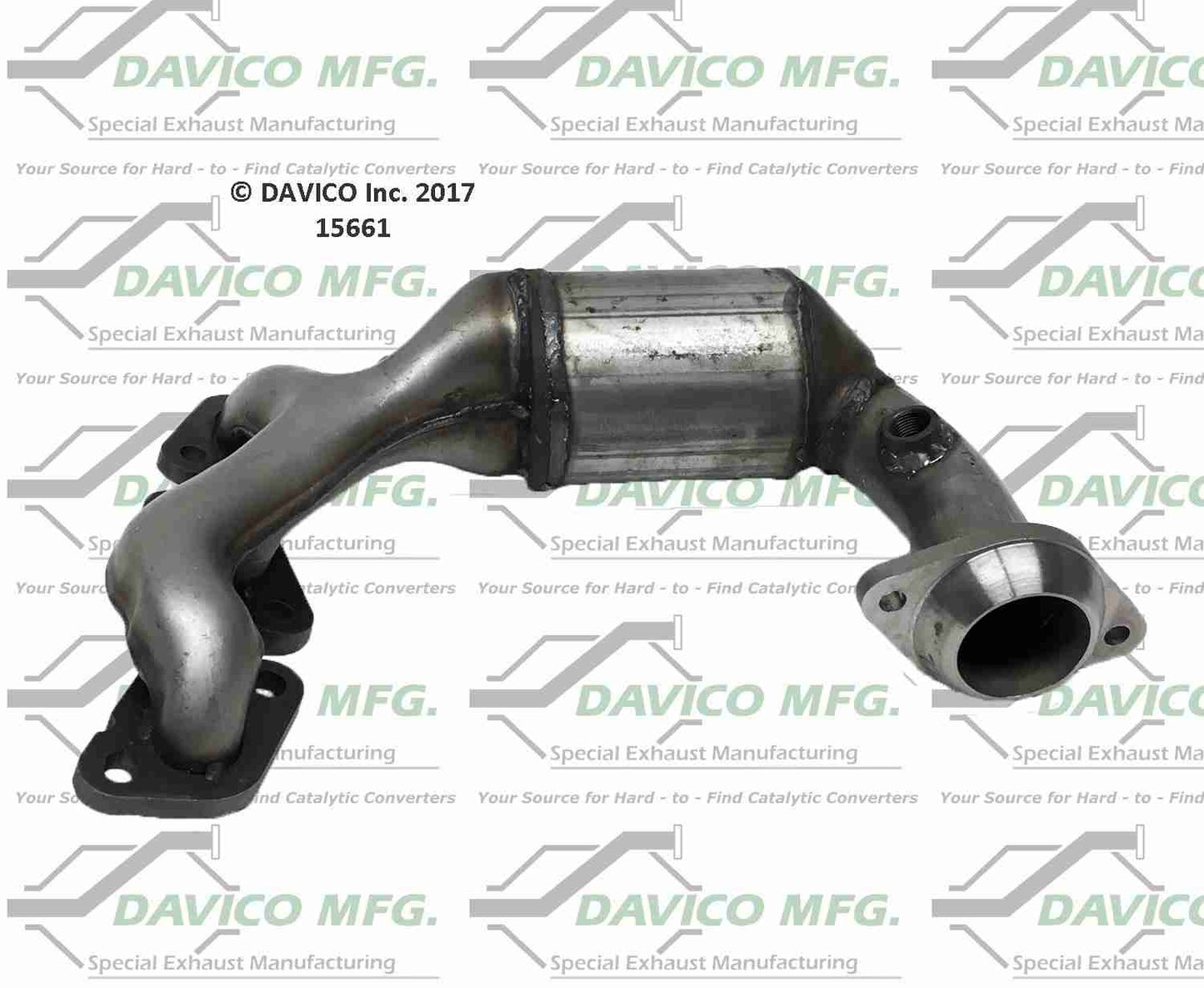 Davico Mfg Exact-Fit Catalytic Converter-Manifold 15661