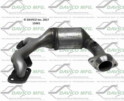 Davico Mfg Exact-Fit Catalytic Converter-Manifold 15661