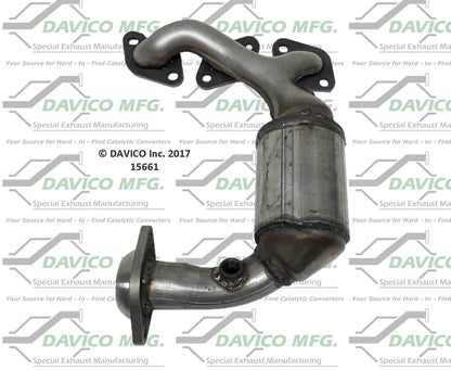 Davico Mfg Exact-Fit Catalytic Converter-Manifold 15661