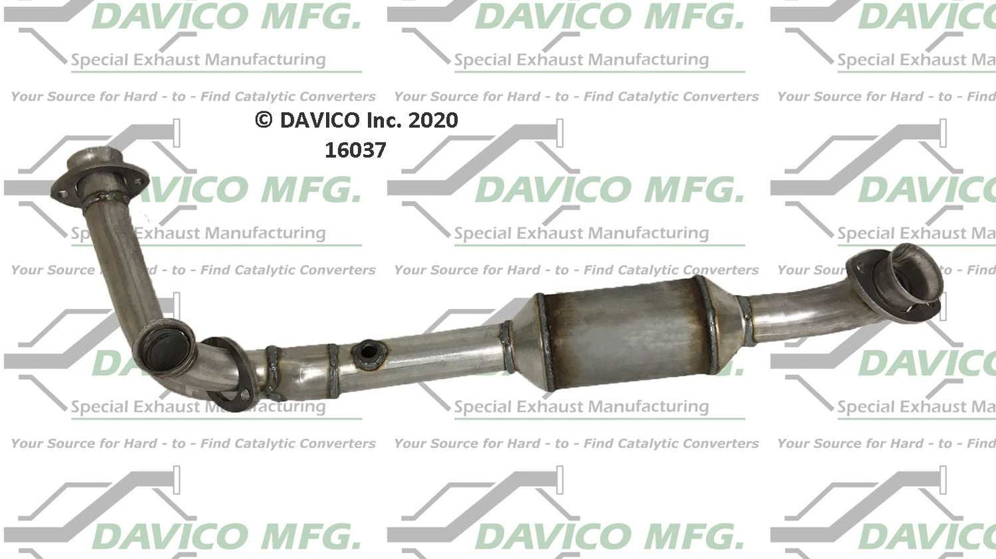 Davico Mfg Exact-Fit Catalytic Converter 16037