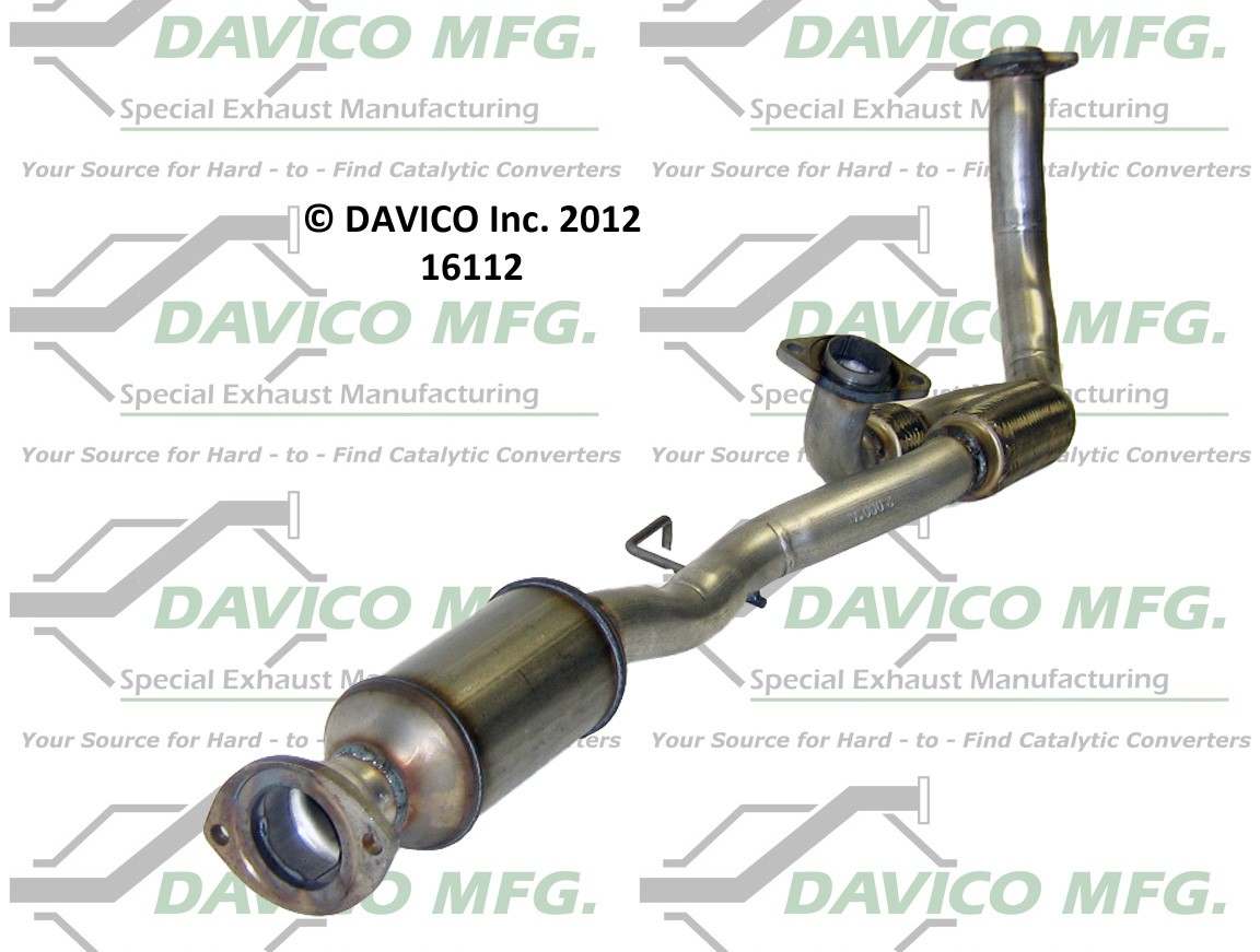 Davico Mfg Exact-Fit Catalytic Converter 16112