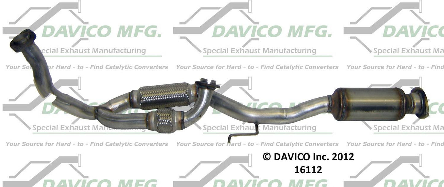 Davico Mfg Exact-Fit Catalytic Converter 16112