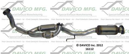 Davico Mfg Exact-Fit Catalytic Converter 16112